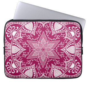 Funda Para Portátil Wine Mandala