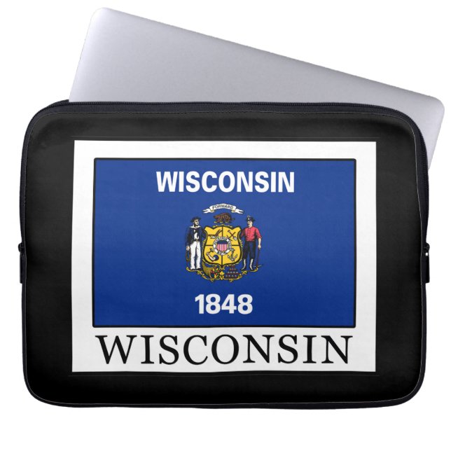 Funda Para Portátil Wisconsin (Frente)