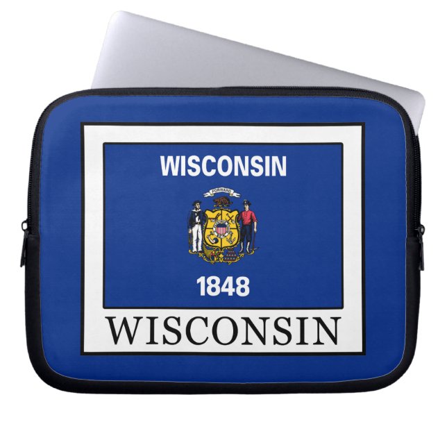 Funda Para Portátil Wisconsin (Frente)