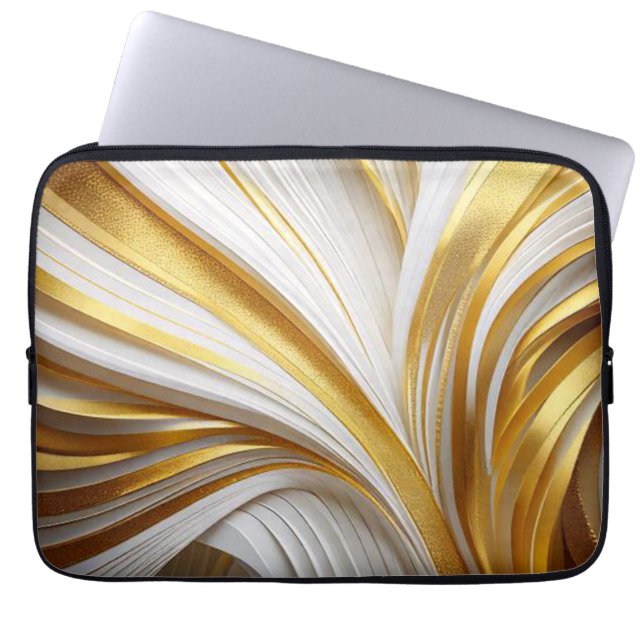 Funda Para Portátil Wit Goud Retro Laptop Sleeve (Frente)