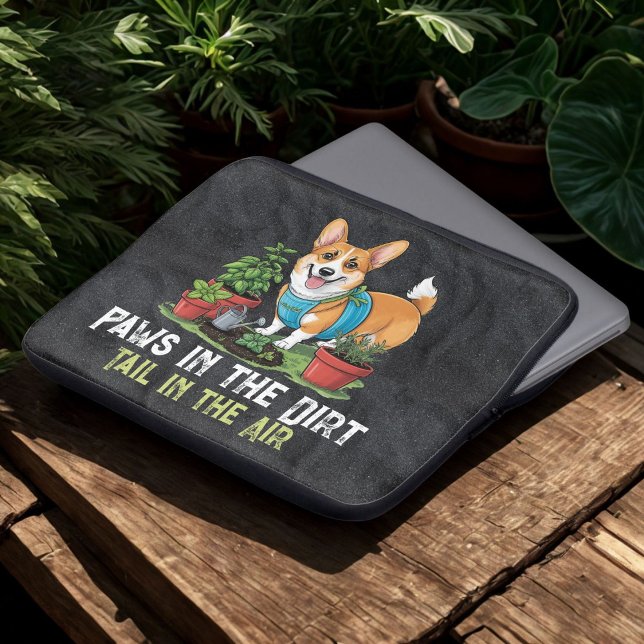 Funda Para Portátil Witty Corgi (Subido por el creador)