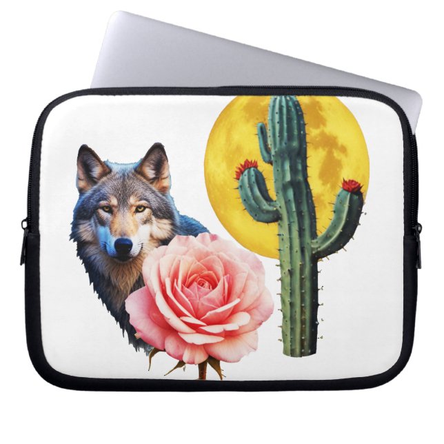Funda Para Portátil Wolf14: (Frente)