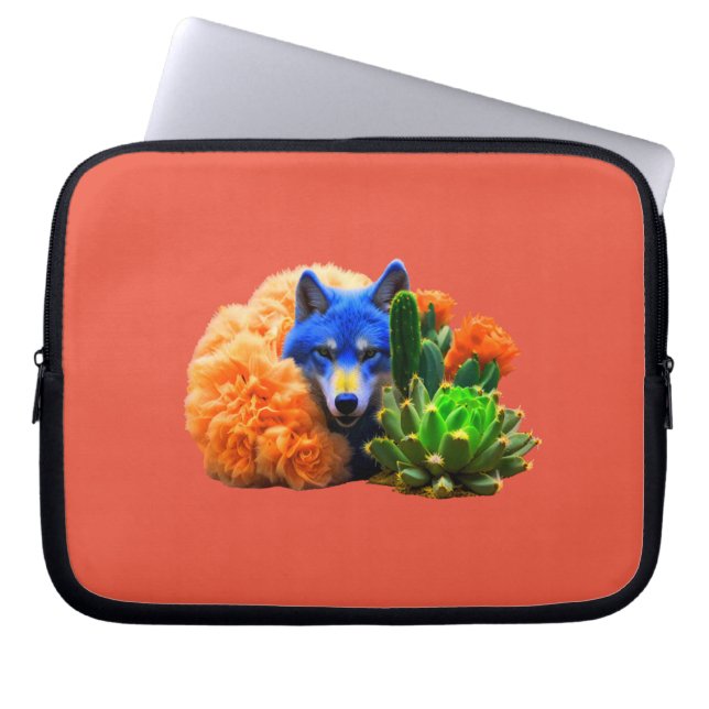 Funda Para Portátil Wolf22:Bolsa electrónica (Frente)