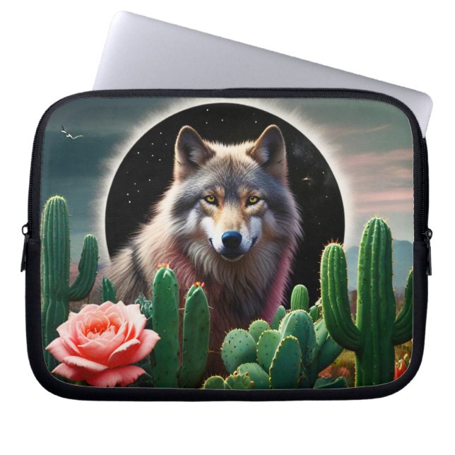 Funda Para Portátil Wolf25: (Frente)