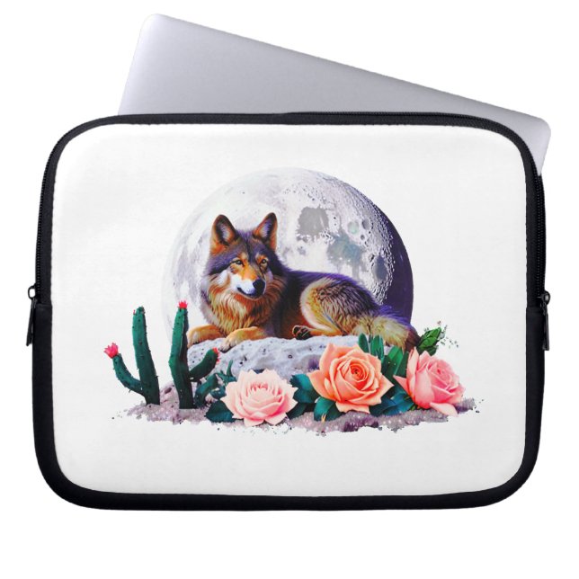 Funda Para Portátil Wolf25: (Frente)