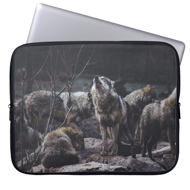 Funda para portátil Wolf Pack (Frente)