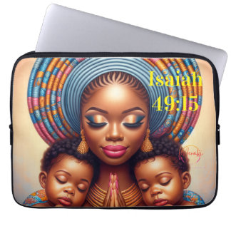 Funda Para Portátil Women and child Isaiah 49:15:
