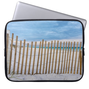 Funda Para Portátil Wooden Beach Fence Sunrise Destin Laptop Sleeve