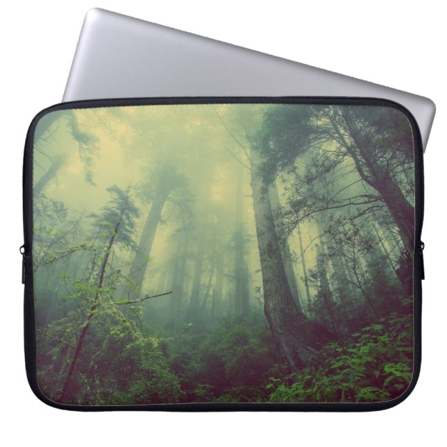 Funda Para Portátil Woodland desde abajo (Frente)