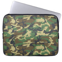 Woodlands Camouflage Outdoorsman Regalo Laptop Sle
