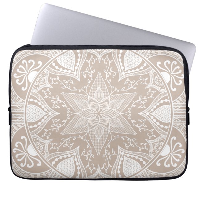 Funda Para Portátil Wool Mandala (Frente)