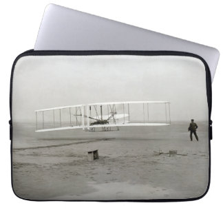 Funda Para Portátil Wright Brothers Flyer First Plane Flight Aviation