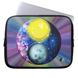 Funda Para Portátil Yang-Yin / Sol-Luna