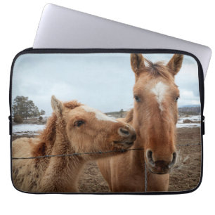 Funda Para Portátil Yegua Madre y Potro