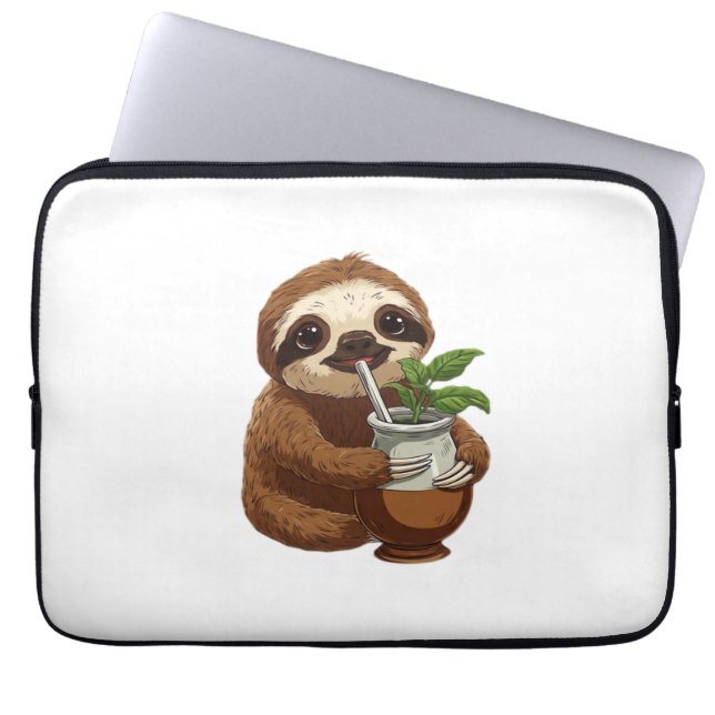 Funda Para Portátil Yerba Mate - Adorable Kawaii A (Frente)
