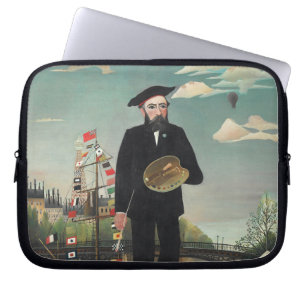 Funda Para Portátil Yo mismo: Retrato – Paisaje, Henri Rousseau 1890