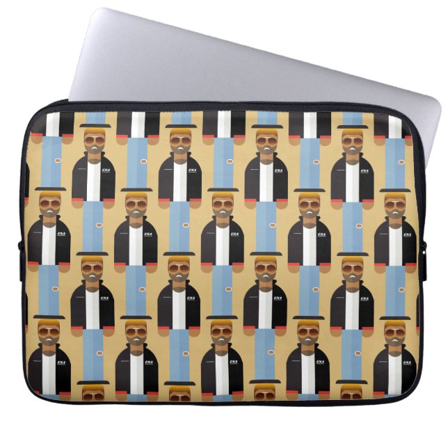 Funda Para Portátil Yog – Patterned Laptop Sleeve (Frente)