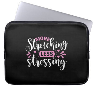 Funda Para Portátil Yoga Lover Más Stretching Menos Estrés