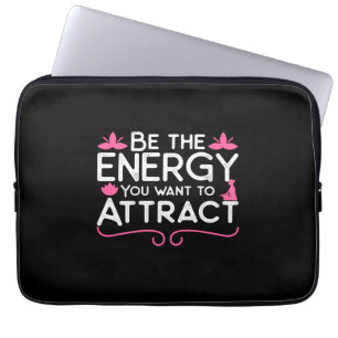Funda Para Portátil Yoga Lover   Sea La Energía Que Desee Atraer