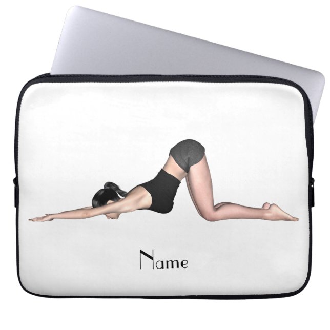 Funda Para Portátil Yoga Poses Thunder_Cove (Frente)