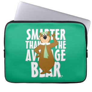 Funda Para Portátil Yogi "Más Inteligente Que El Oso Medio"