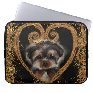Funda Para Portátil Yorkie Poo
