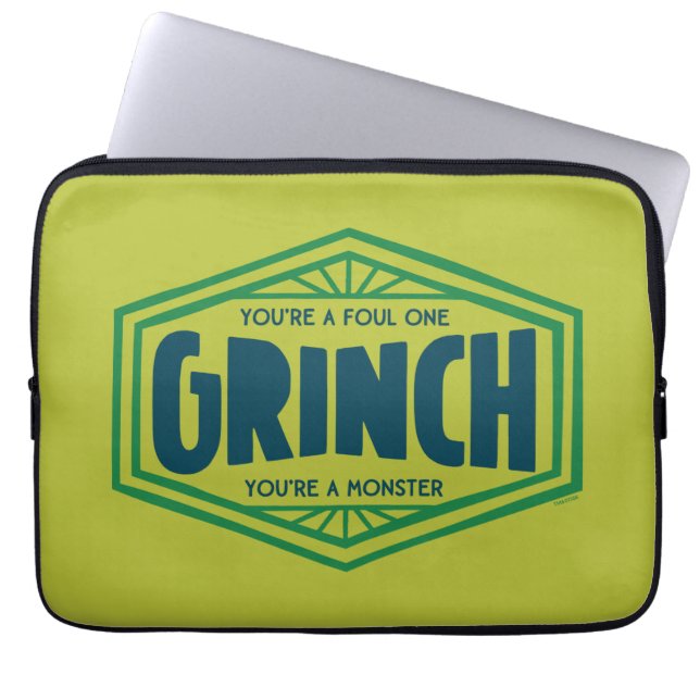 Funda Para Portátil You're a Foul One Grinch (Frente)