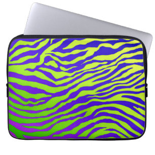 Funda Para Portátil Zebra verde