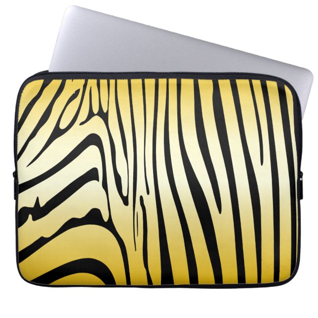 Funda Para Portátil Zebra Zebra Yellow (Frente)