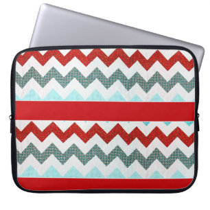 Funda Para Portátil Zigzag para la manga del ordenador portátil del