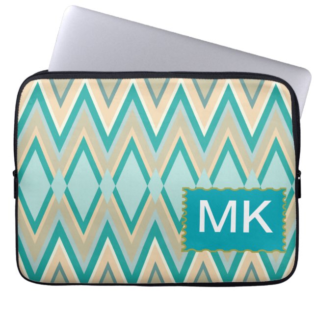 Funda Para Portátil zigzag-phones diagonal (Frente)