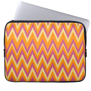 Funda Para Portátil Zigzag tribal azteca
