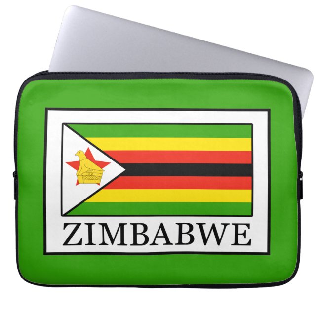 Funda Para Portátil Zimbabue (Frente)