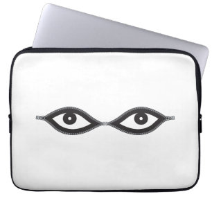 Funda Para Portátil Zipper Eyes
