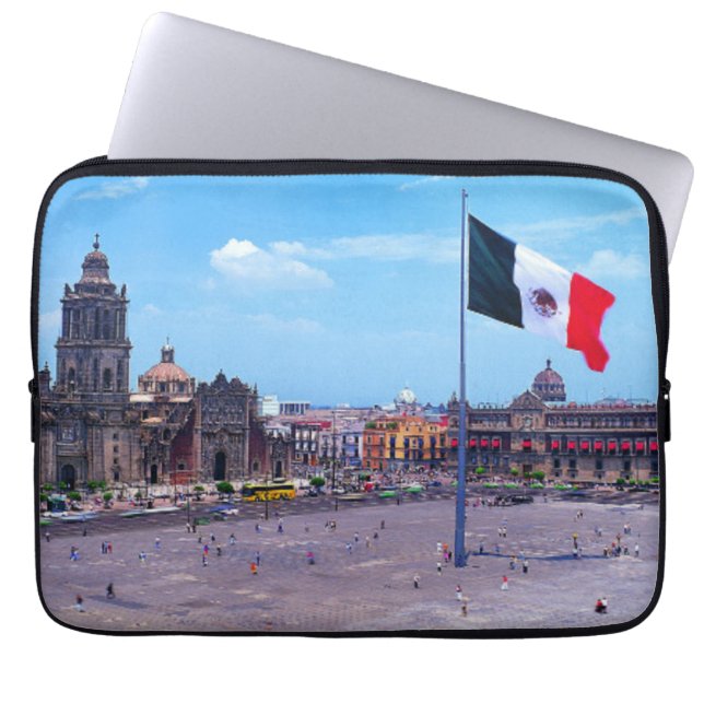 Funda Para Portátil Zocalo, Ciudad de México, México (Frente)