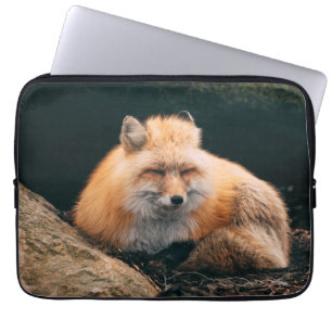 Funda Para Portátil Zorro Rojo Dormiendo