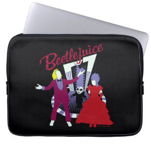 Funda Para Portátil Zumo de remolacha   Beetlejuice & Lydia Boda