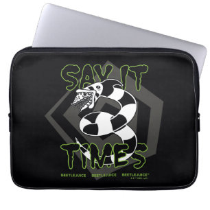 Funda Para Portátil Zumo de remolacha   Dilo 3 veces