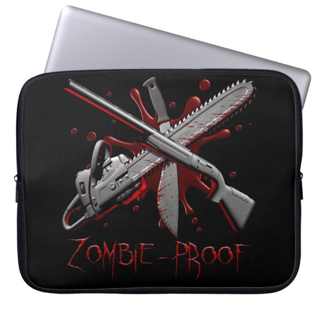 Funda para portátiles a prueba de zombis (Frente)