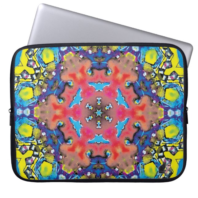 Funda para portátiles Amonium Kaleidoscope (Frente)