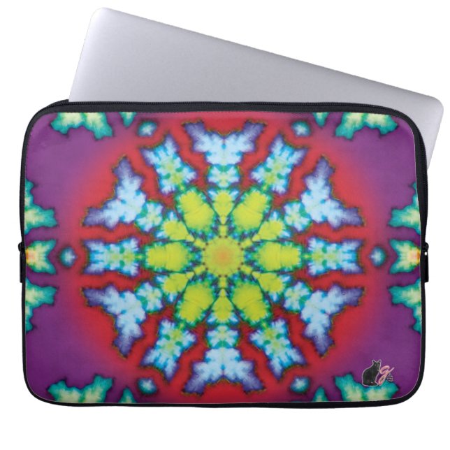 Funda para portátiles Bloom Kaleidoscope (Frente)