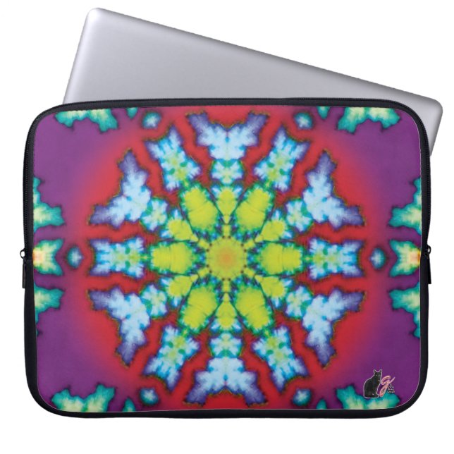 Funda para portátiles Bloom Kaleidoscope (Frente)