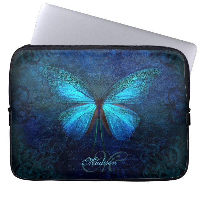 Funda para portátiles Blue Butfly (Frente)