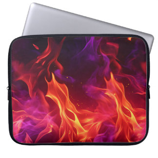 Funda para portátiles con llamas calientes