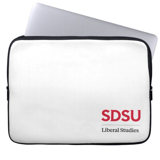 Funda para portátiles de estudios liberales SDSU (Frente)