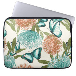 Funda para portátiles de mariposa