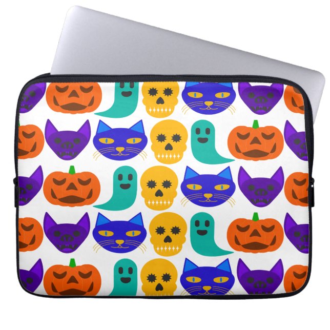 Funda para portátiles del patrón Halloween de 13 p (Frente)