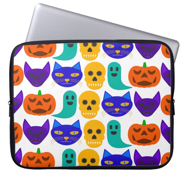 Funda para portátiles del patrón Halloween de 15 p (Frente)