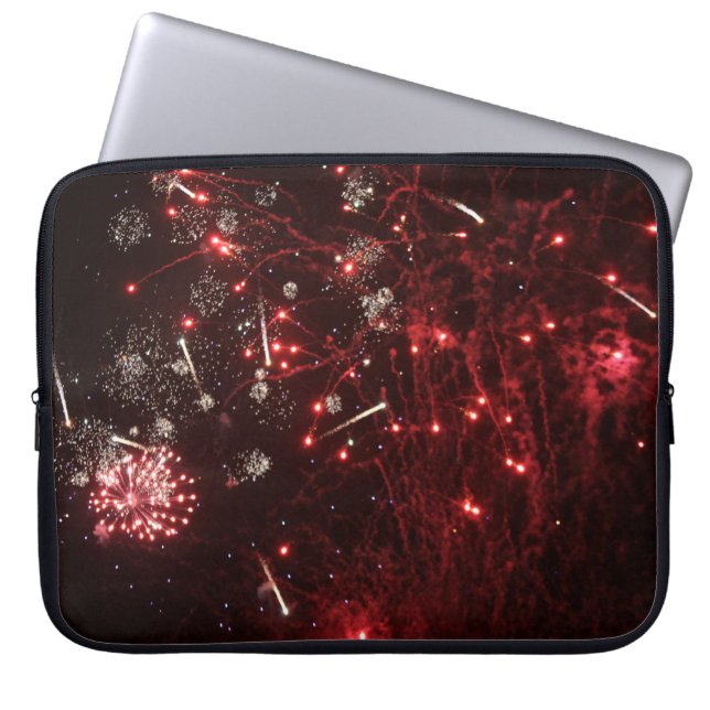 Funda para portátiles Fireworks (Frente)