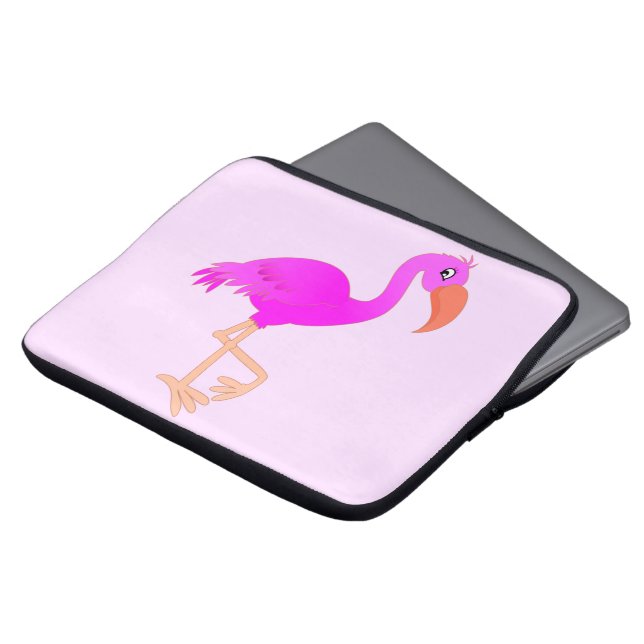 Funda para portátiles Flamingo Rosa (Superior anverso)